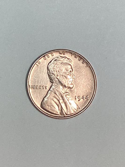 1944 Lincoln Wheat Cent About Uncirculated