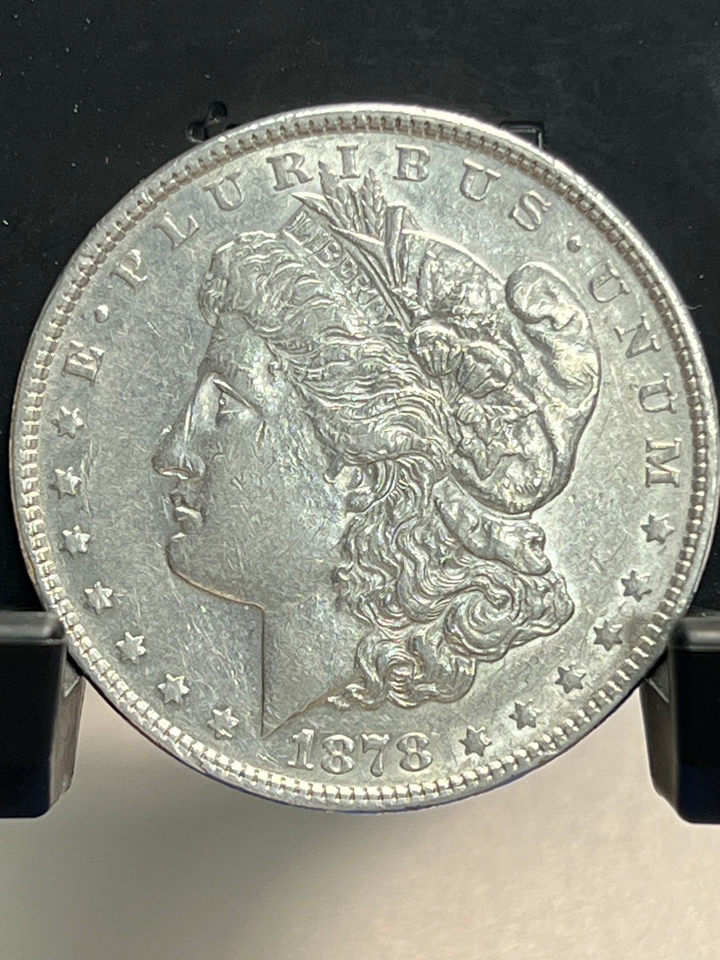 1878-P Morgan Silver Dollar Circulated Extremely Fine Mirror Proof-Like Cartwheel Luster