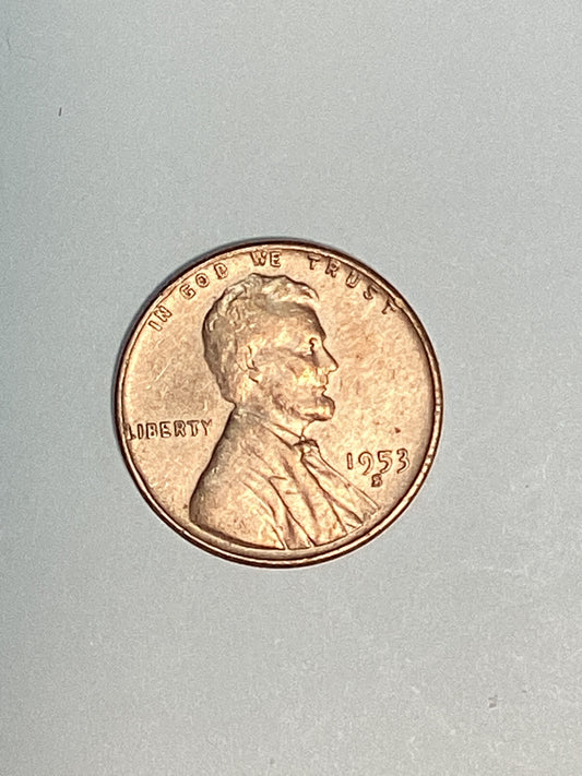 1953-S Lincoln Wheat Cent Circulated Extremely Fine