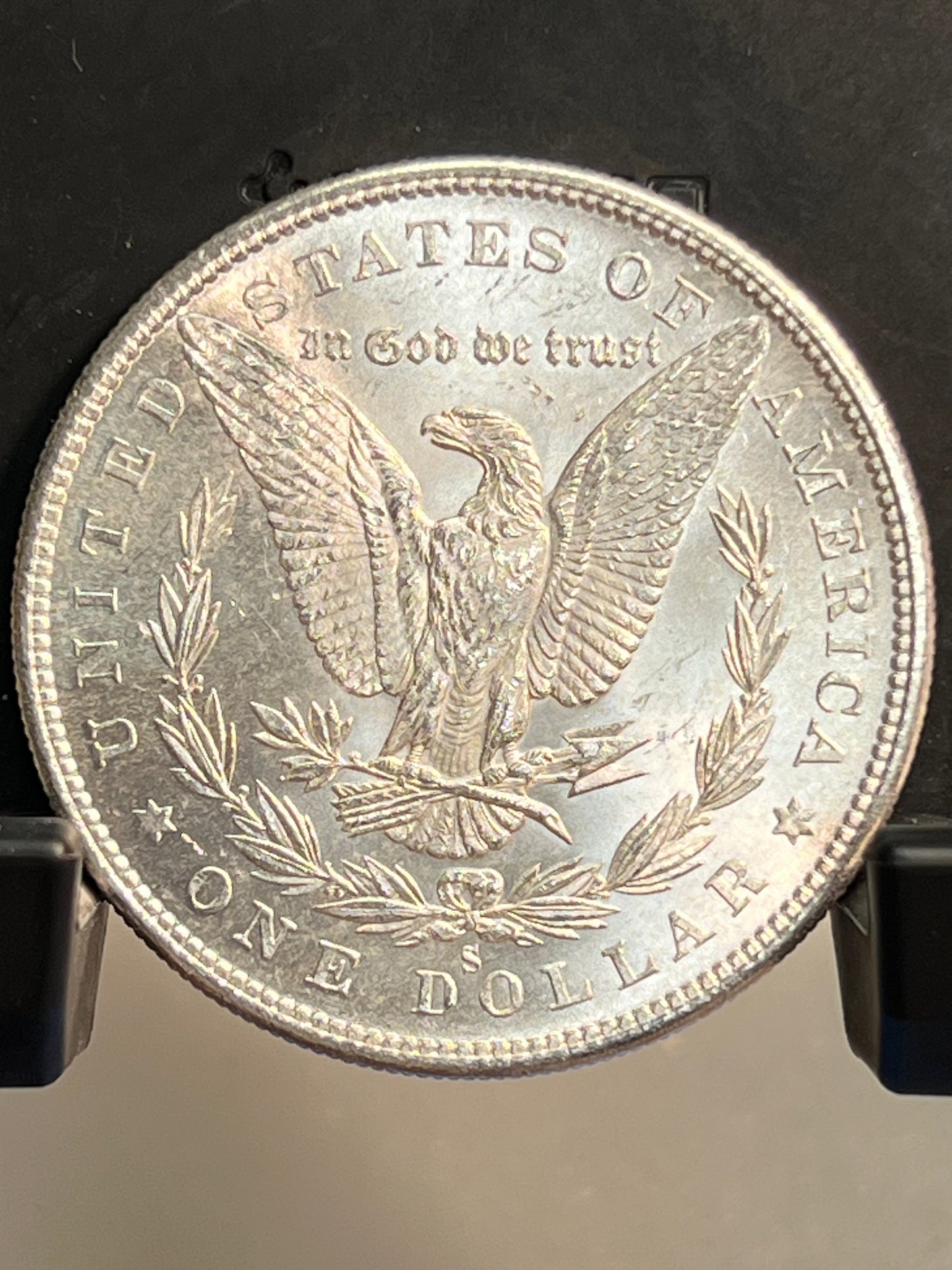 1880-S Morgan Silver Dollar Gem Brilliant Uncirculated Deep Mirror Proof-Like Mint State Cartwheel Luster