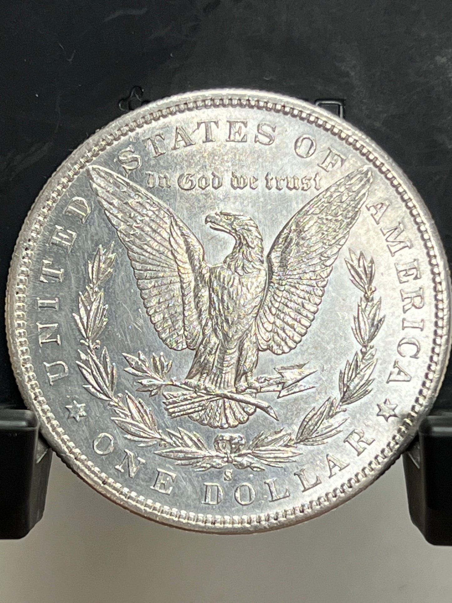 1881-S Morgan Silver Dollar Circulated Extremely Fine Mirror Proof-Like Cartwheel Luster