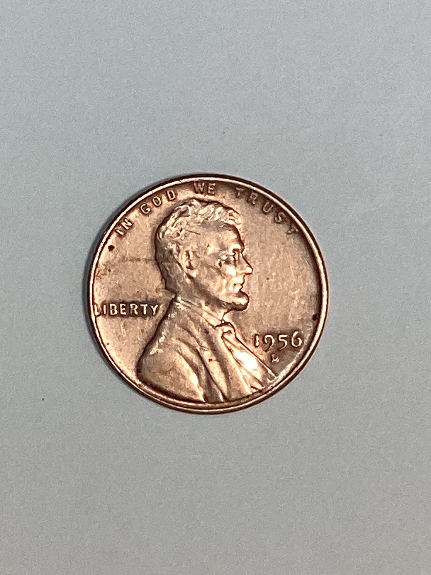 1956-D Lincoln Wheat Cent Circulated Extremely Fine