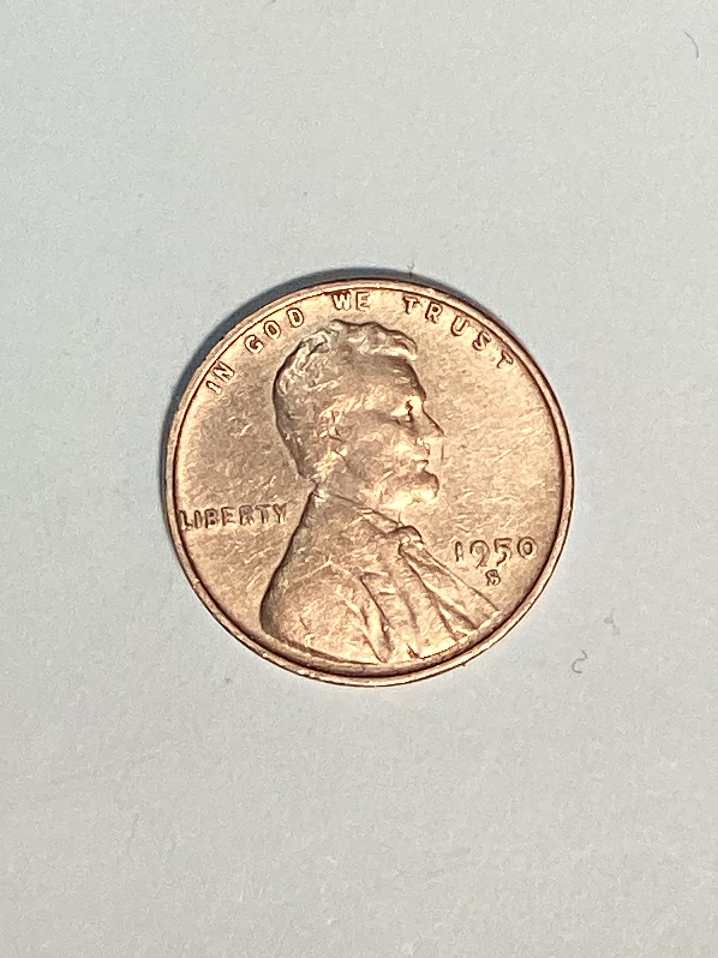 1950-S Lincoln Wheat Cent Circulated Very Fine