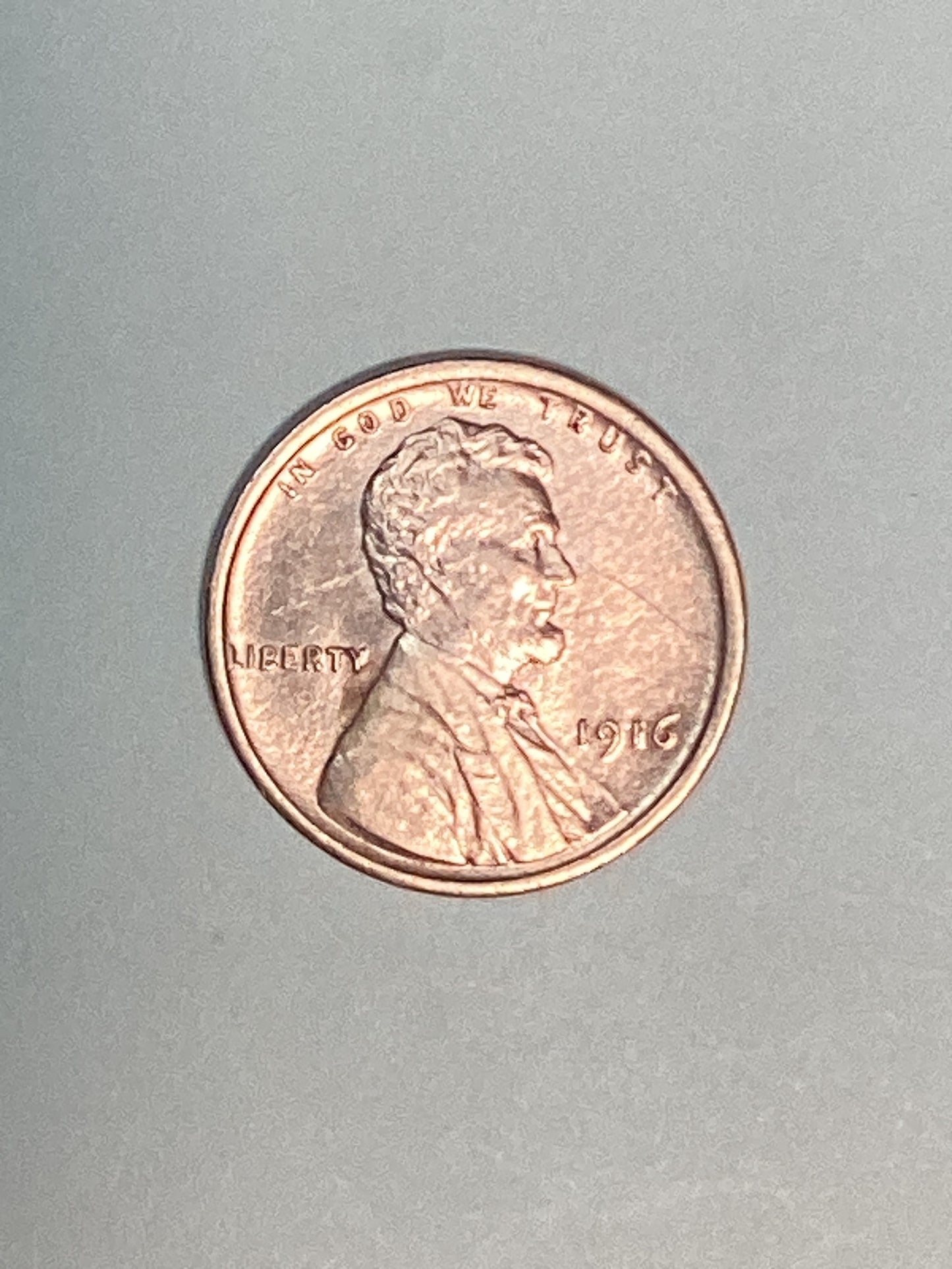 1916 Lincoln Wheat Cent About Uncirculated