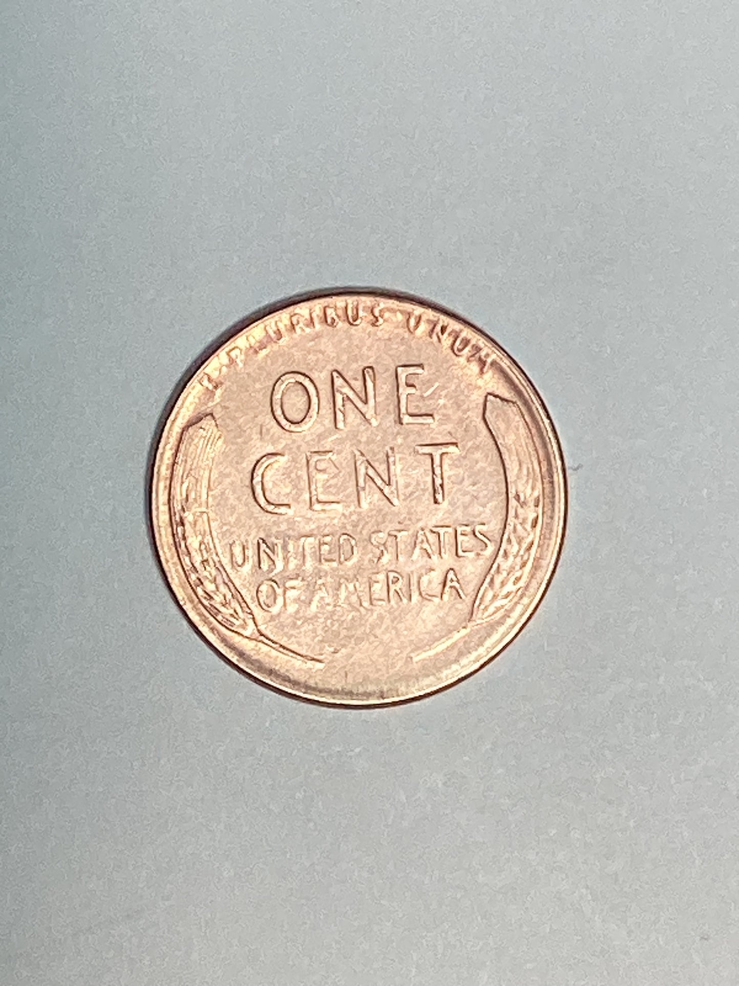 1953 Lincoln Wheat Cent Circulated Extremely Fine Coin Error "L" (Liberty)