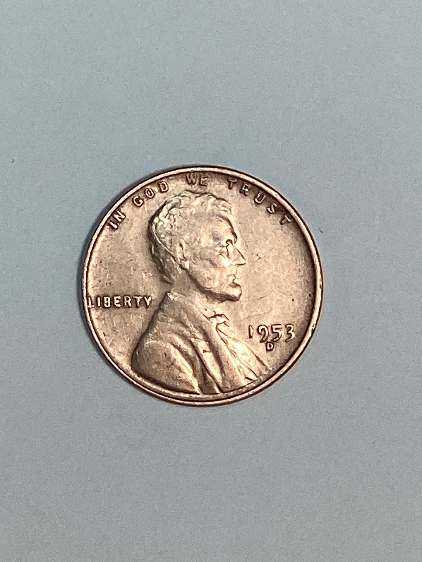 1953-D Lincoln Wheat Cent Circulated Extremely Fine