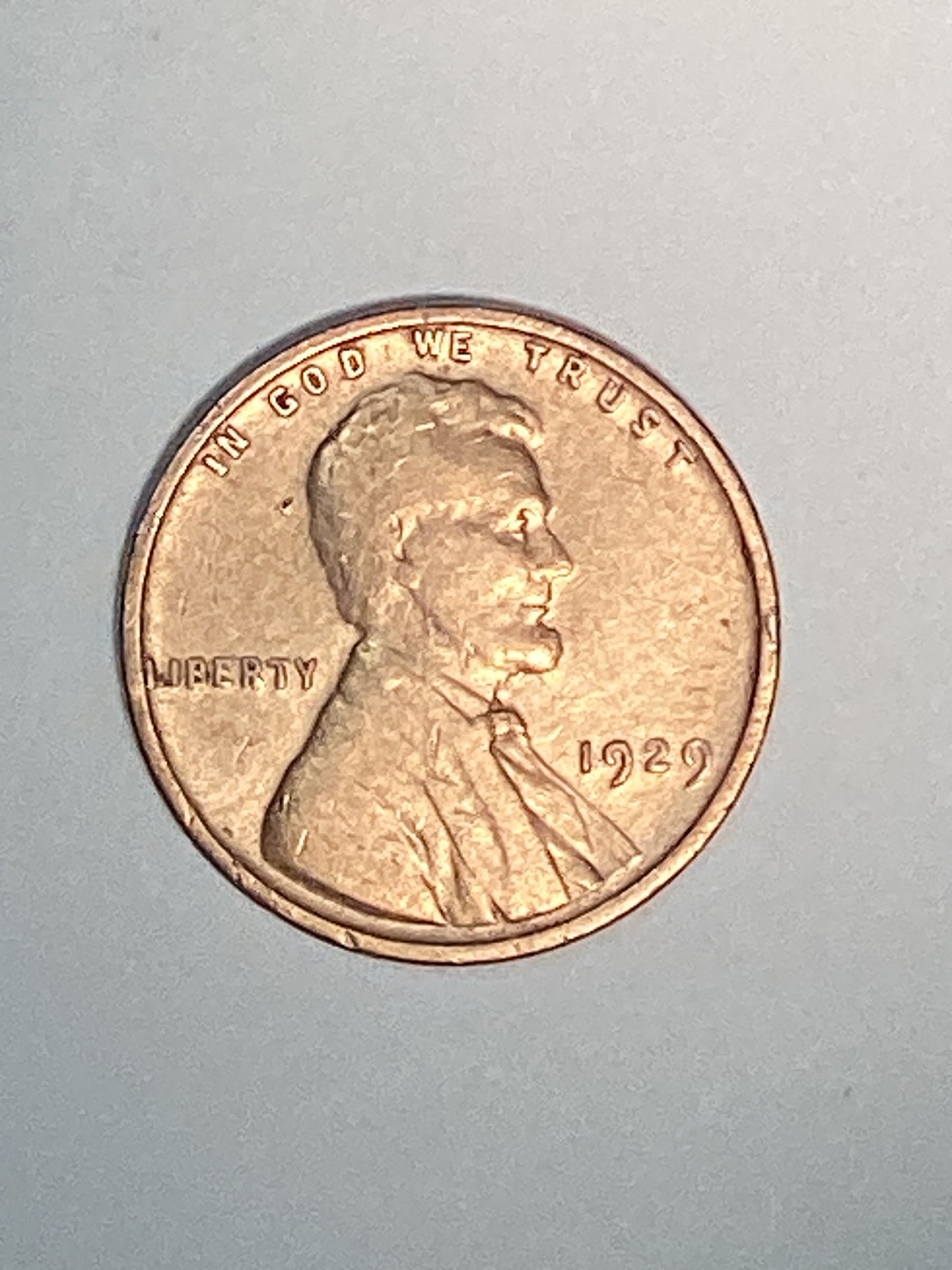 1929 Lincoln Wheat Cent Circulated Very Fine