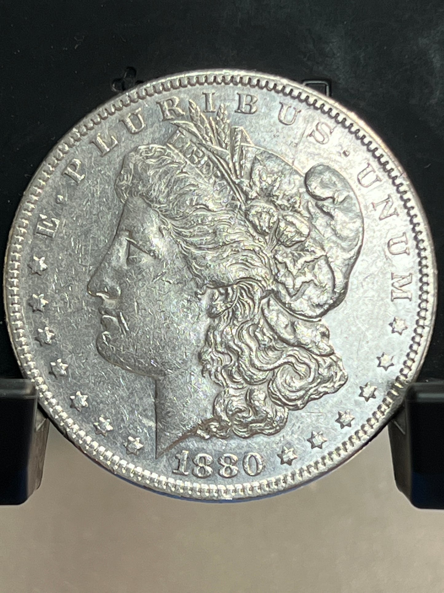 1880-P Morgan Silver Dollar Circulated Extremely Fine Mirror Proof-Like