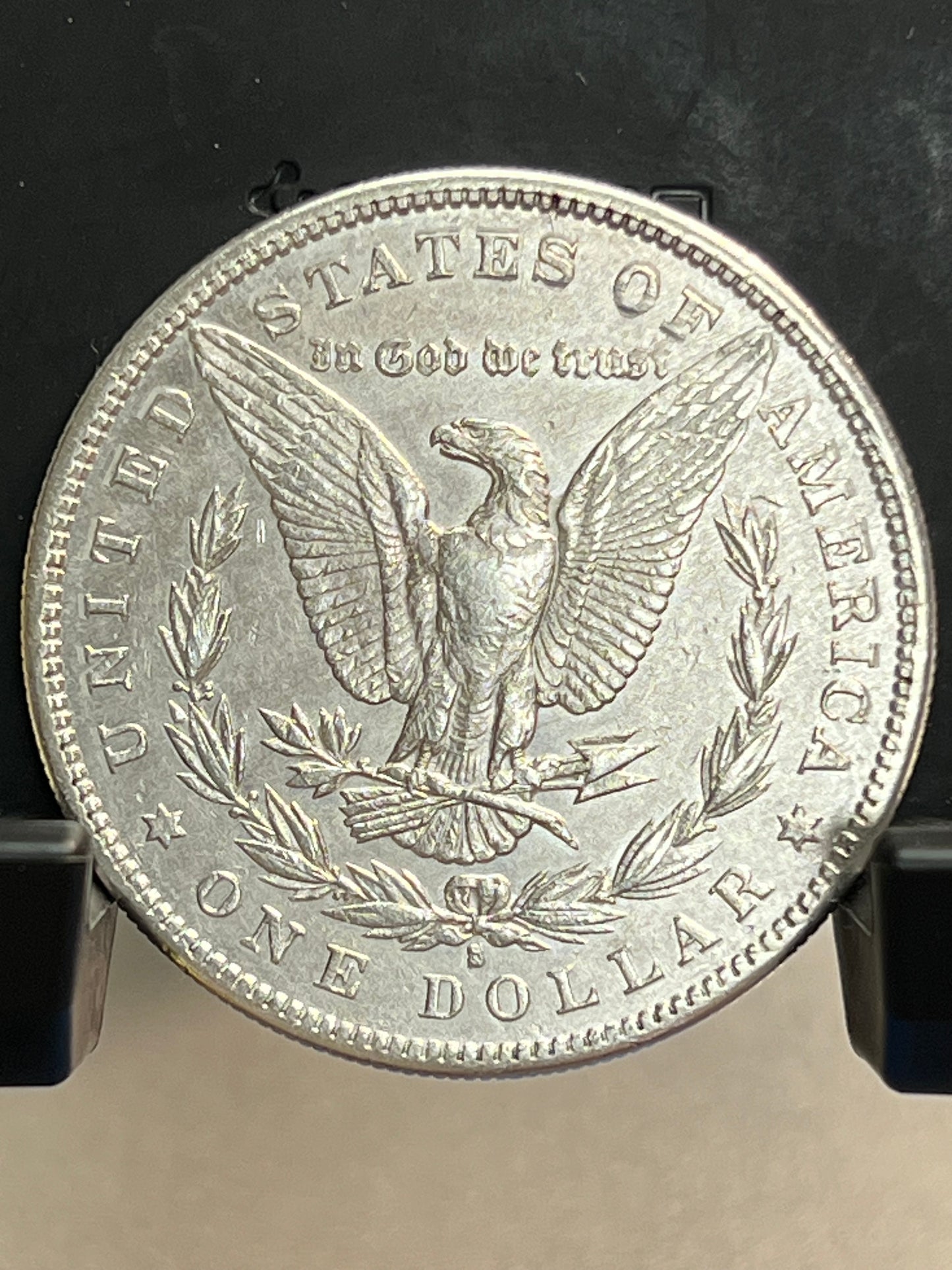 1881-S Morgan Silver Dollar Circulated Extremely Fine Mirror Proof-Like Cartwheel Luster