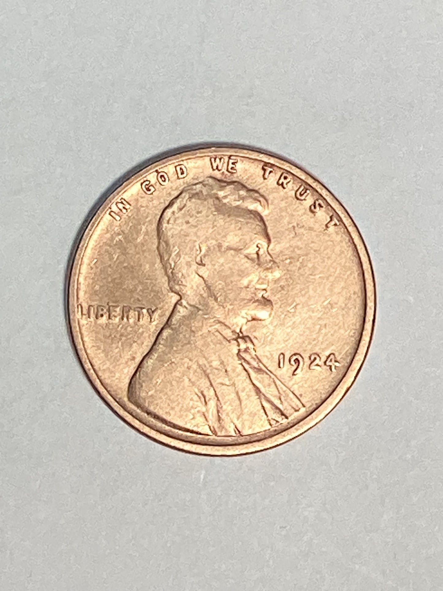 1924 Lincoln Wheat Cent Circulated Very Fine