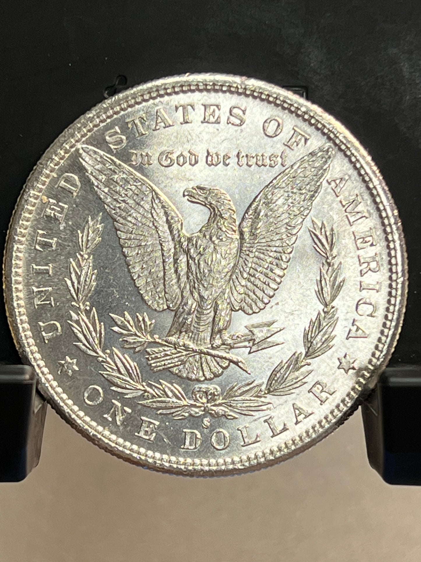 1881-S Morgan Silver Dollar Gem Brilliant Uncirculated Mirror Proof-Like Mint State Cartwheel Luster