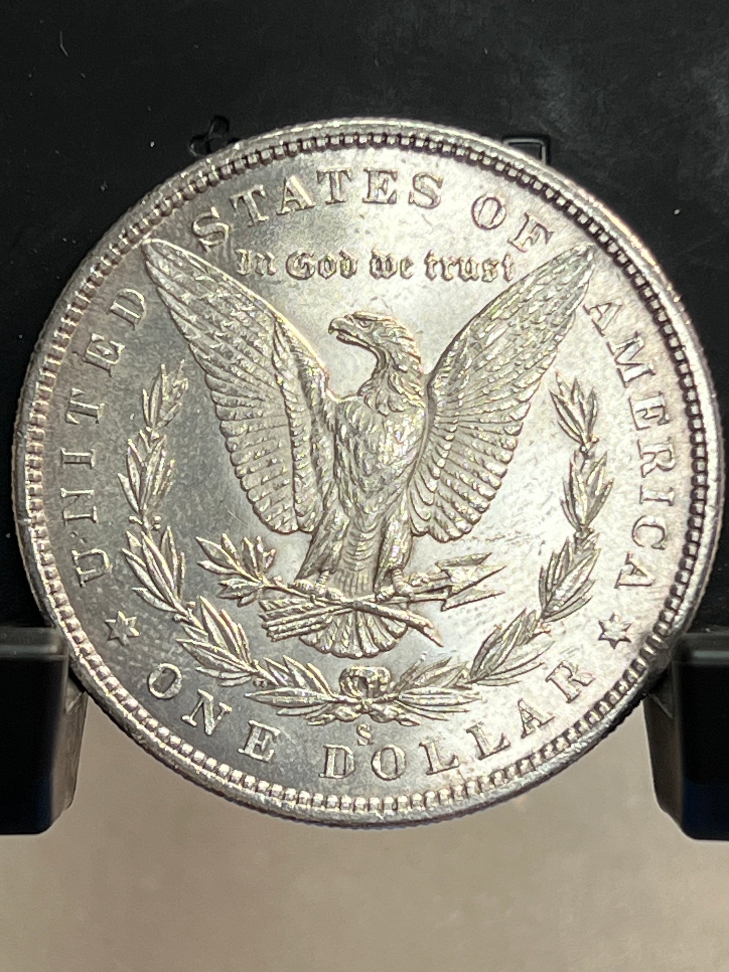 1880-S Morgan Silver Dollar Gem Brilliant Uncirculated Deep Mirror Proof-Like Mint State Cartwheel Luster