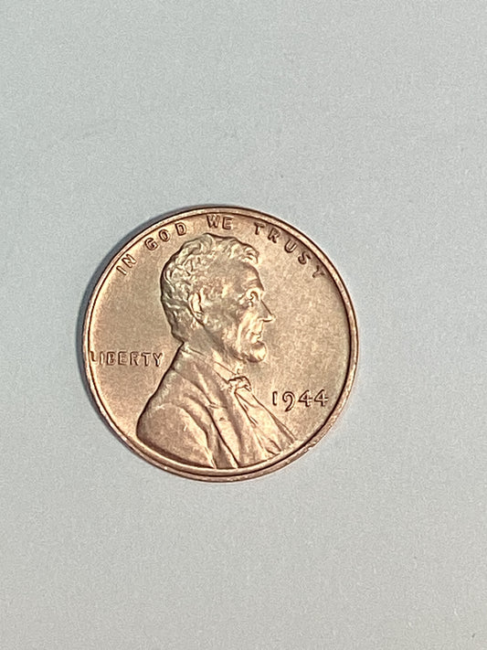 1944 Lincoln Wheat Cent About Uncirculated