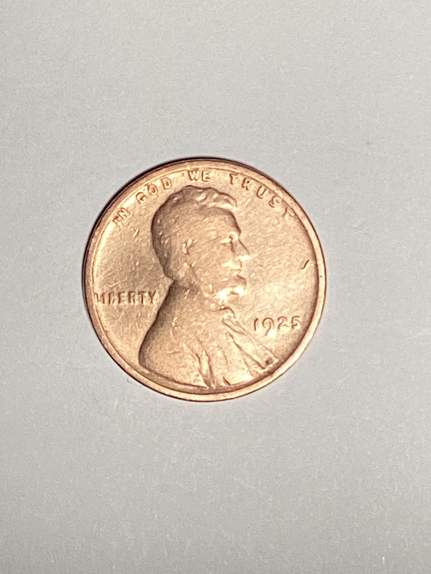 1925-P Lincoln Wheat Cent Circulated Very Good