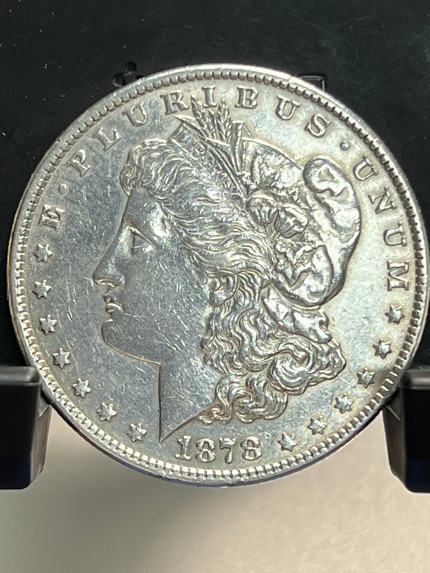 1878-P Morgan Silver Dollar Circulated Extremely Fine Mirror Proof-Like Cartwheel Luster