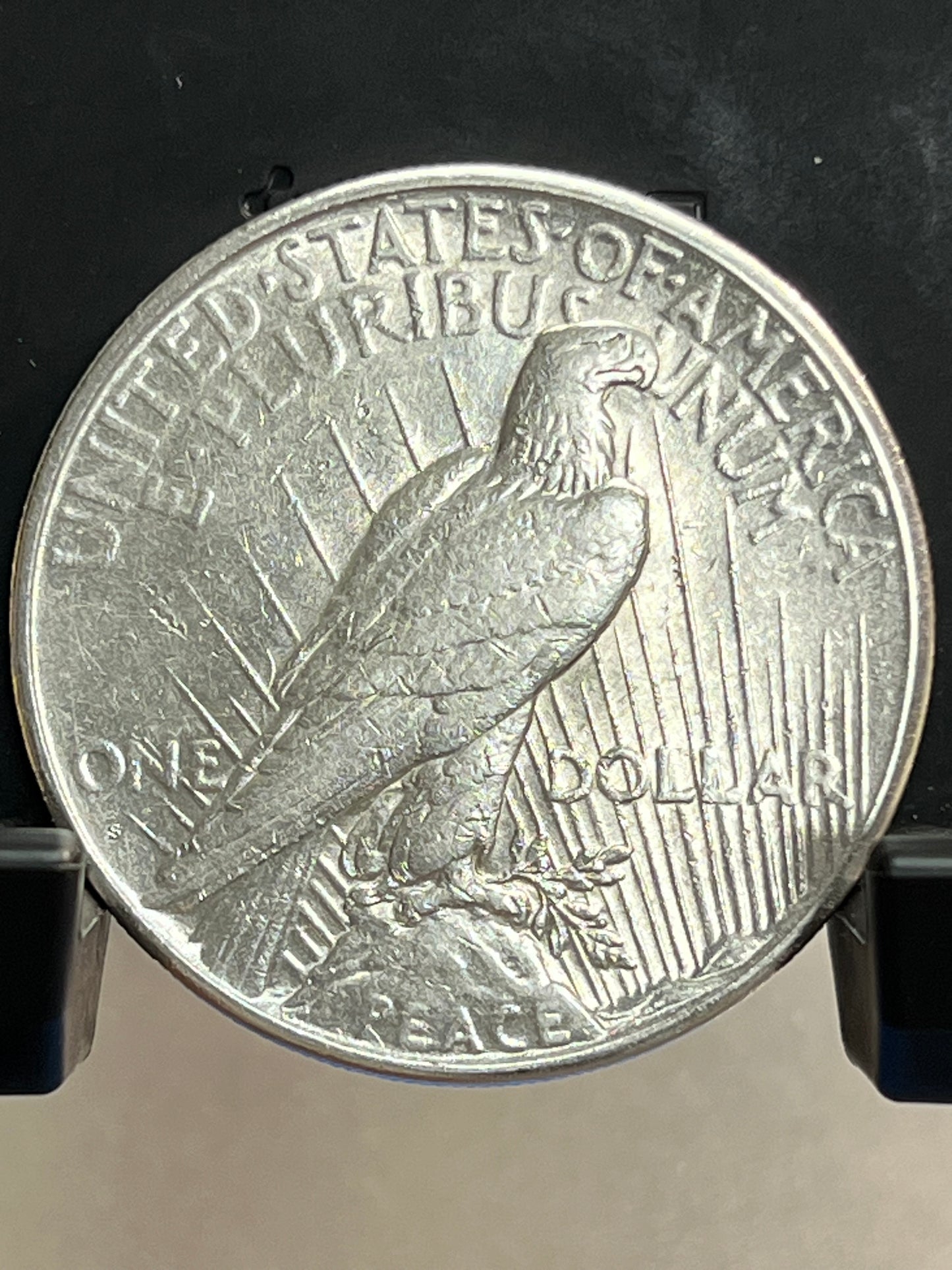 1926-S Peace Silver Dollar Circulated Extremely Fine Mirror Proof-Like Cartwheel Luster