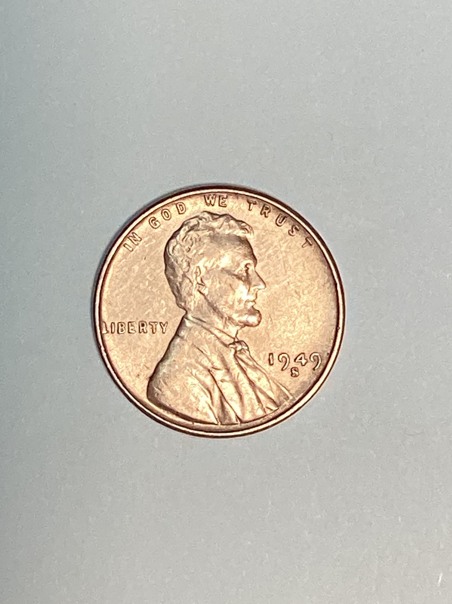 1949-S Lincoln Wheat Cent Circulated Extremely Fine