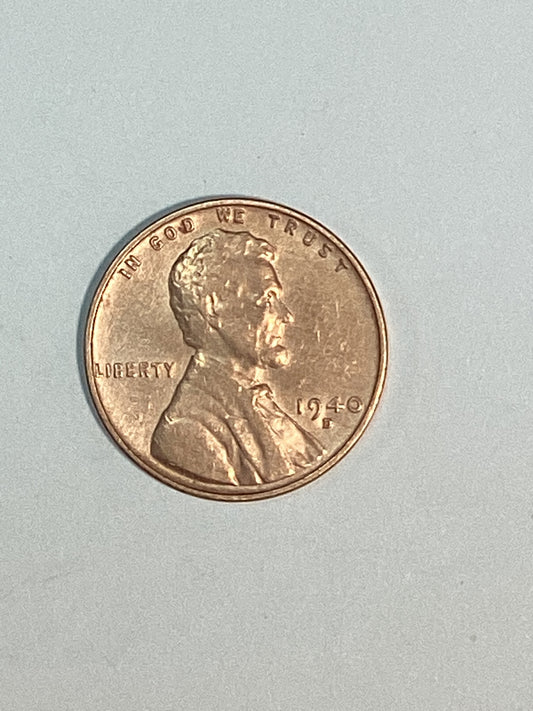 1940-D Lincoln Wheat Cent Circulated Very Fine