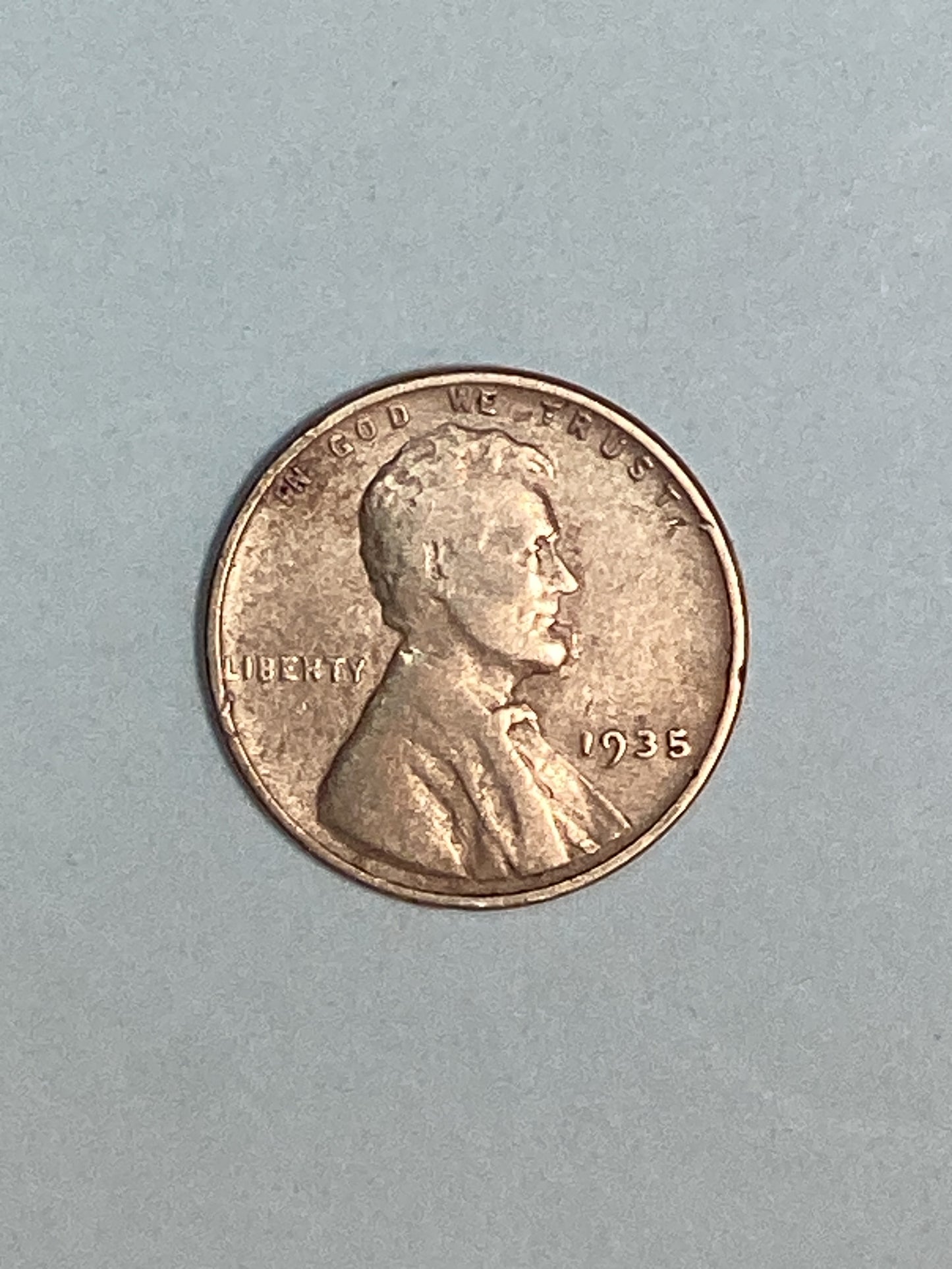 1935 Lincoln Wheat Cent Circulated Very Fine