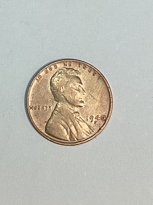 1940-D Lincoln Wheat Cent Circulated Very Fine