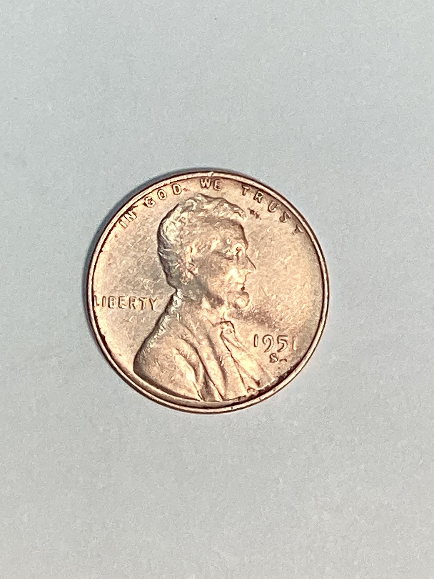 1951-S Lincoln Wheat Cent Circulated Extremely Fine