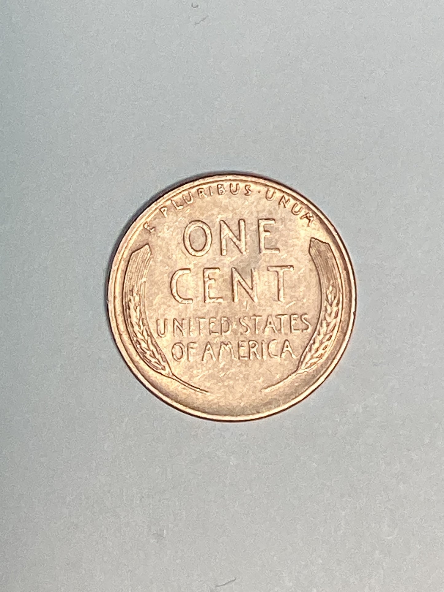 1954-S Lincoln Wheat Cent Circulated Extremely Fine Coin Rim Error "L" (Liberty)