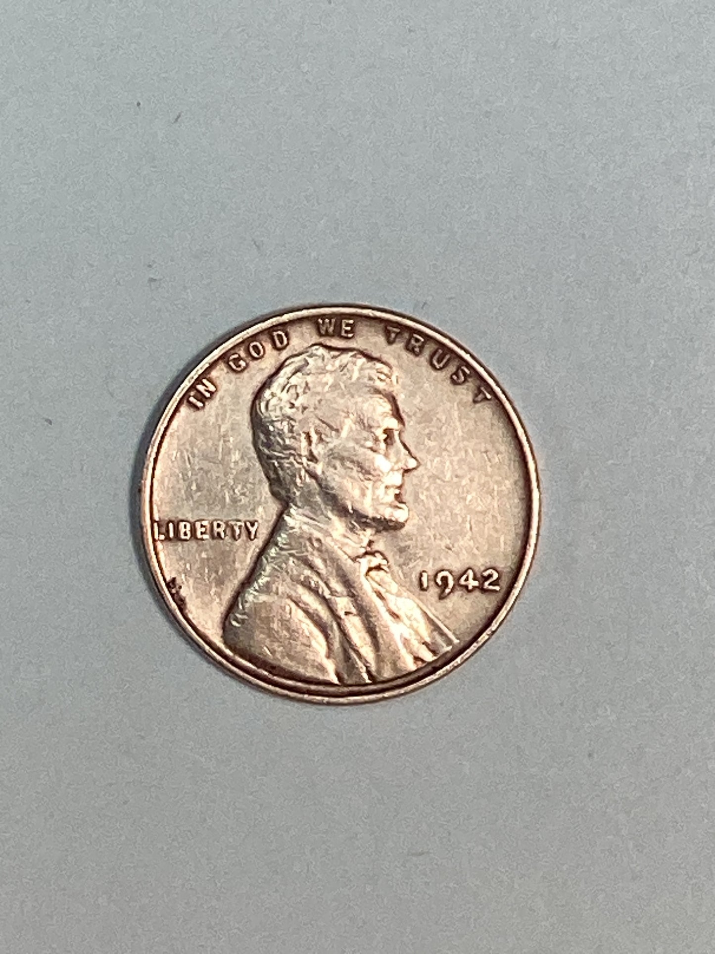 1942 Lincoln Wheat Cent Circulated Extremely Fine