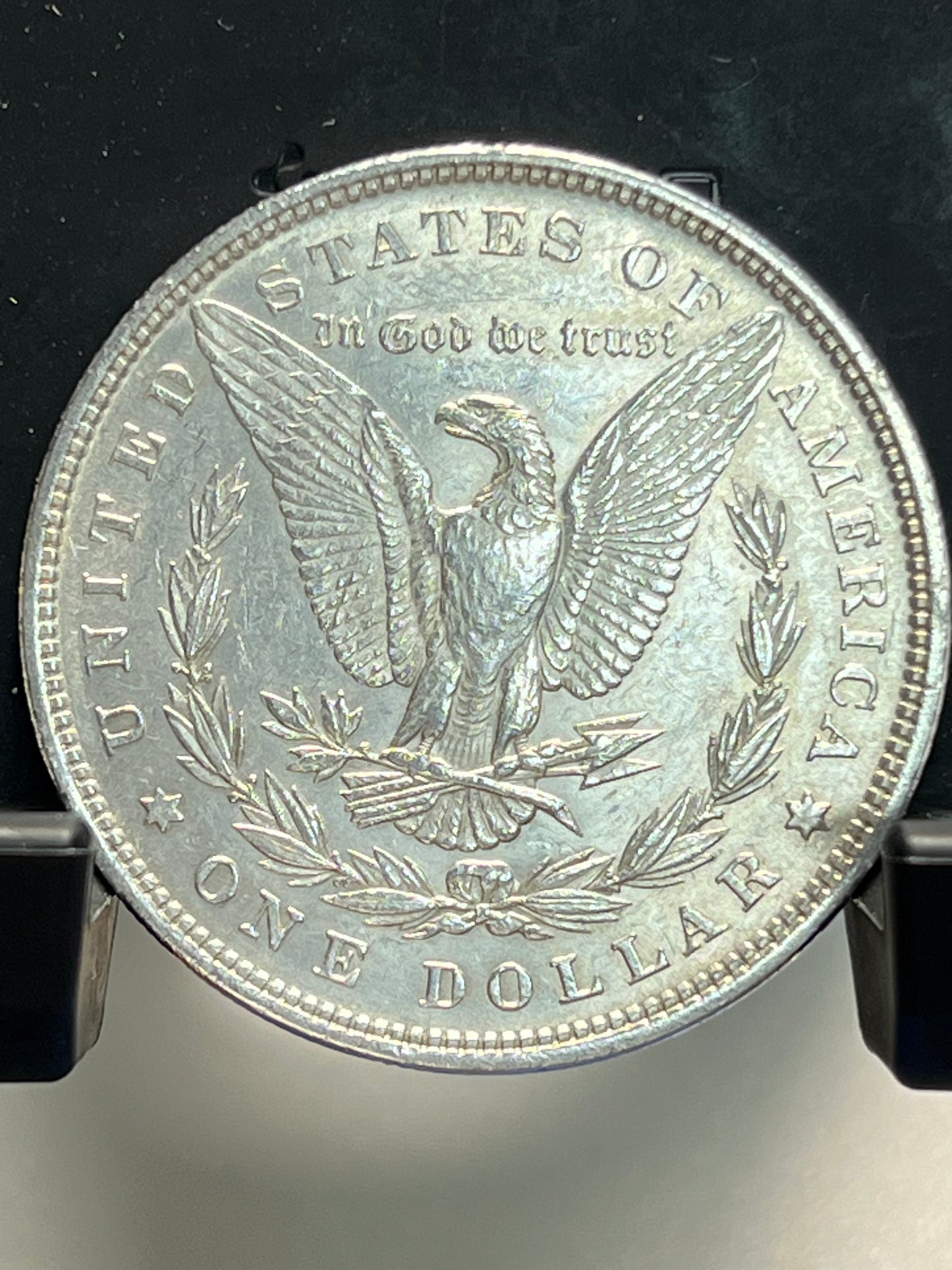 1879-P Morgan Silver Dollar About Uncirculated Mirror Proof-Like Cartwheel Luster