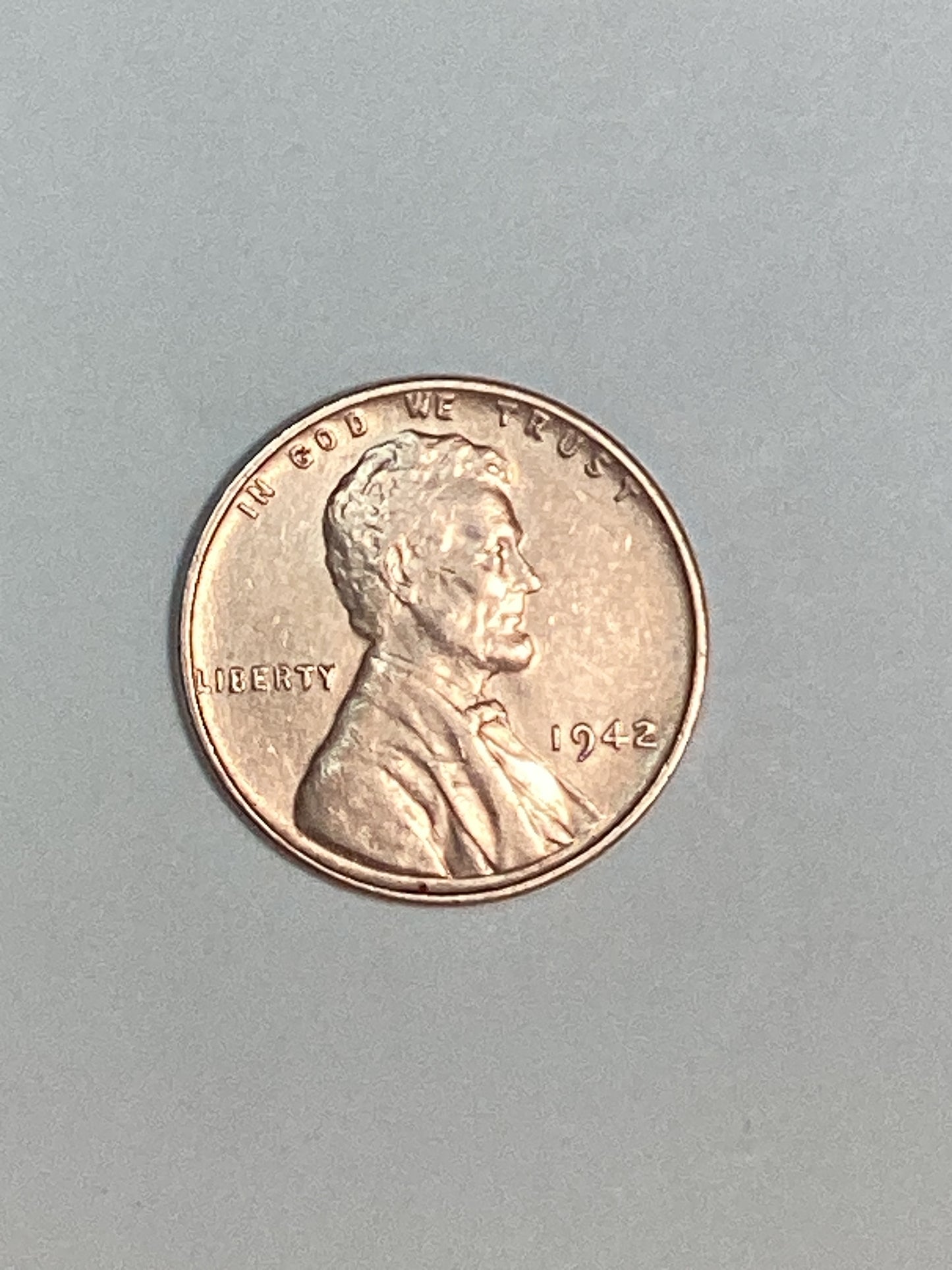 1942 Lincoln Wheat Cent Circulated Extremely Fine